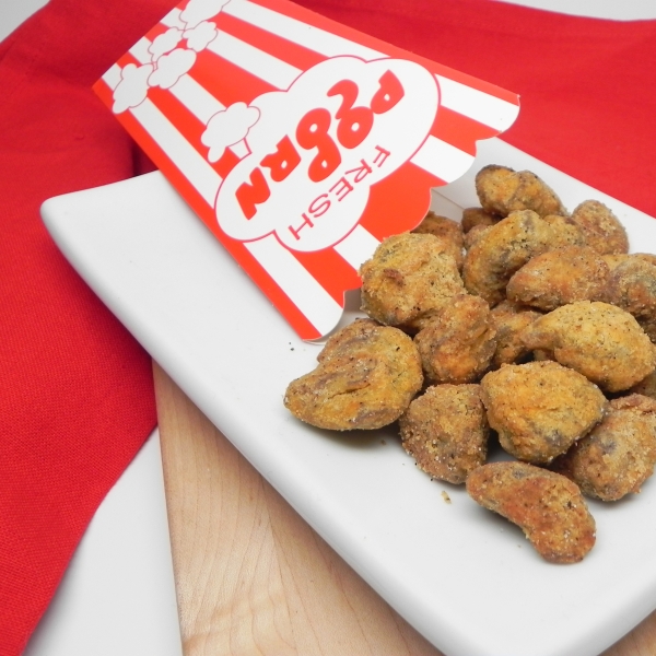 Air-Fried Popcorn Chicken Gizzards