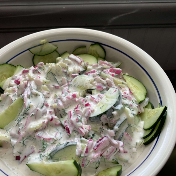 Best-Ever Cucumber Dill Salad