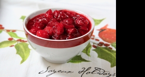 Spiced Cranberry Sauce