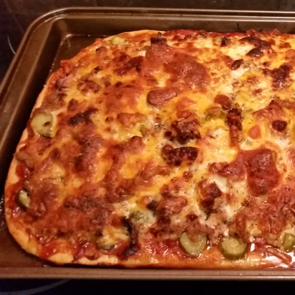 BBQ Pork Pizza