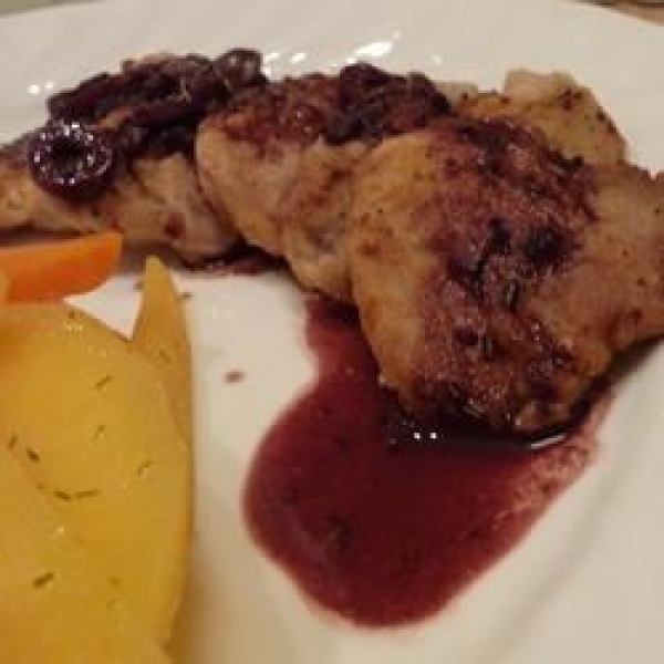 Kalamata Pork Tenderloin with Rosemary