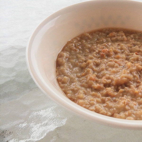 Peanut Butter and Maple Oatmeal