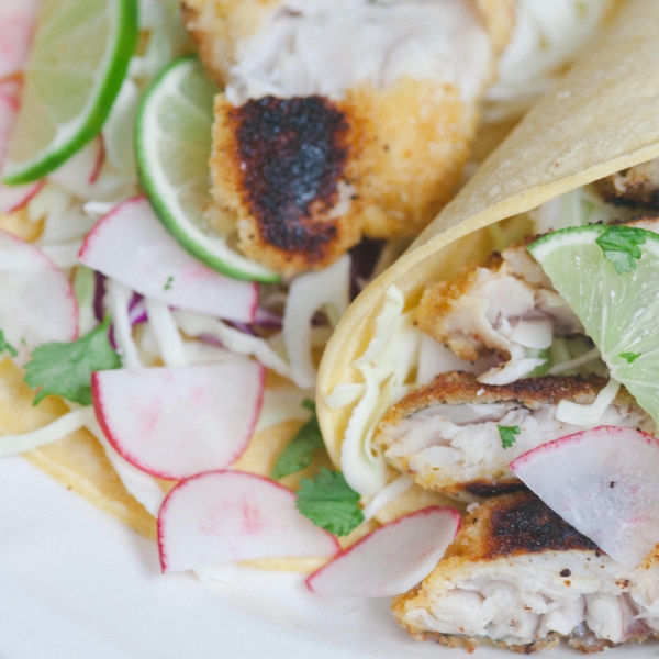 Crispy Tilapia Tacos