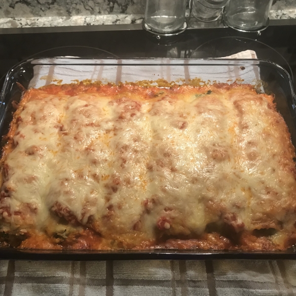 Christmas Eve Manicotti