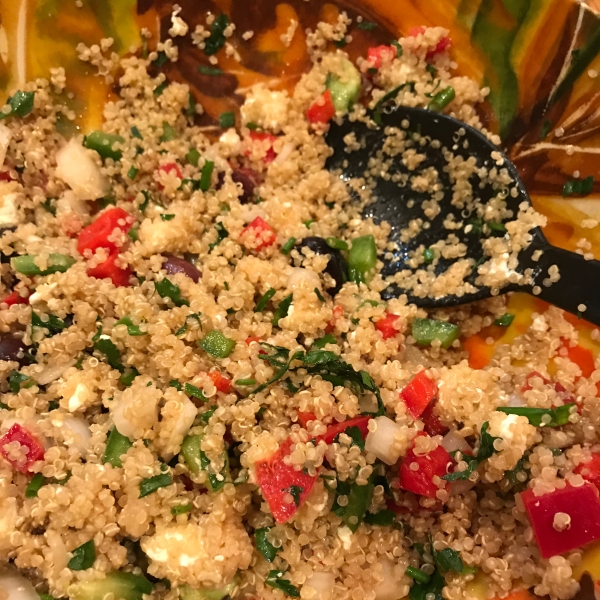 Mediterranean Quinoa Salad