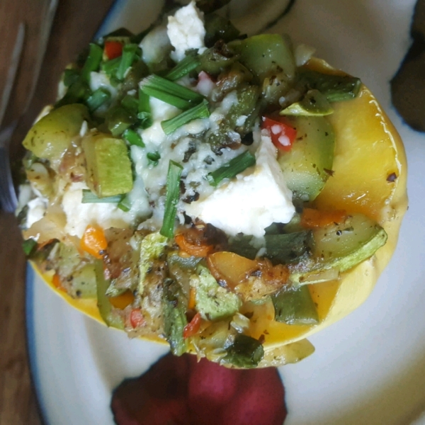 Baked Stuffed Spaghetti Squash