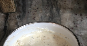 Cream Cheese and Parmesan Bread Spread