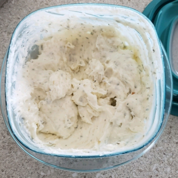 Cream Cheese and Parmesan Bread Spread