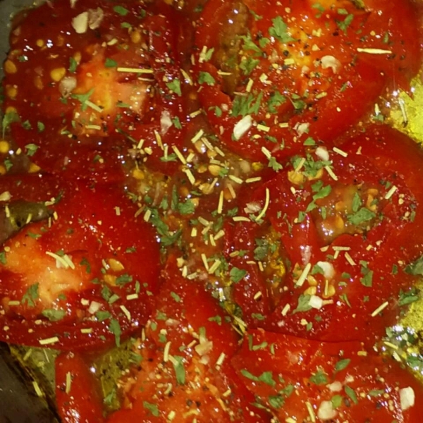 Baked Tomato Slices