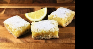 Poppy Seed-Lemon Bars