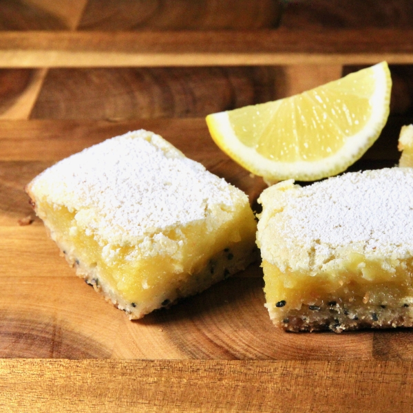 Poppy Seed-Lemon Bars