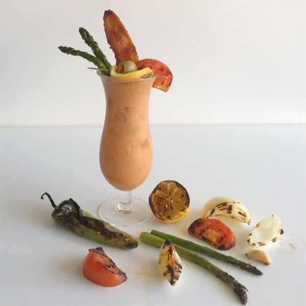 Grilled Gazpacho Bloody Mary