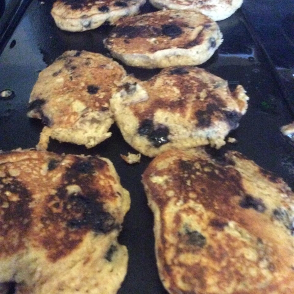 Saturday Morning Blueberry Pancakes