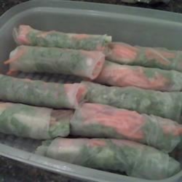 Vietnamese Salad Rolls