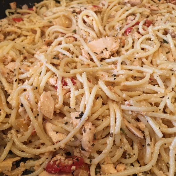 Salmon Pasta Pomodoro