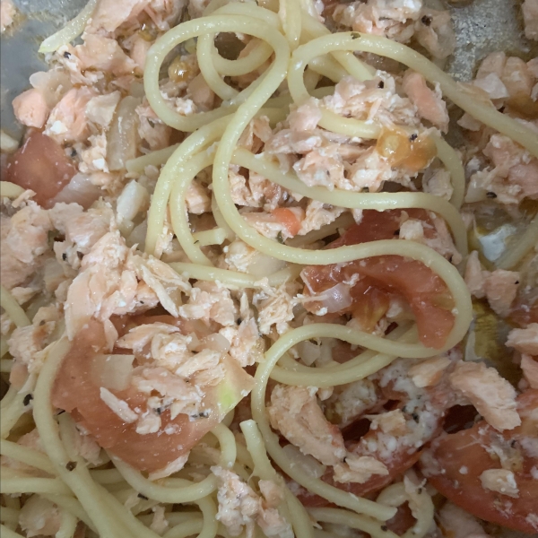 Salmon Pasta Pomodoro