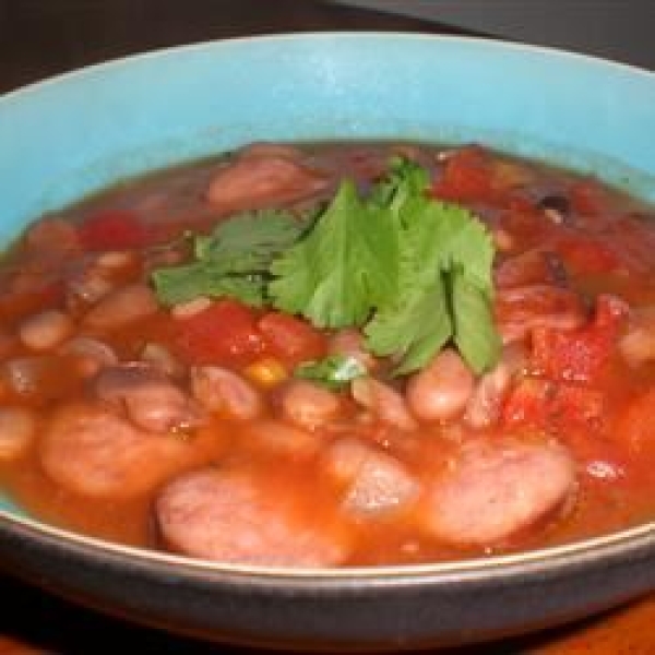 Sassy Sausage and Black Bean Soup