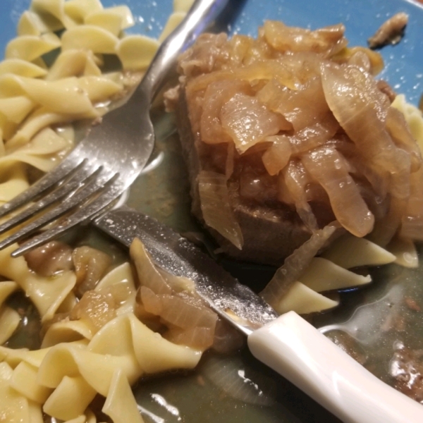 President Ford's Braised Eye Round Steak