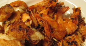 Pan-Fried Garlic Shrimp