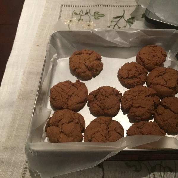 Canadian Molasses Cookies