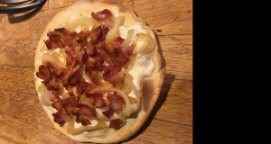 Tarte Flambee (Alsatian Bacon & Onion Tart)