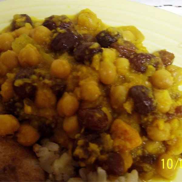Delicious Chickpea Curry