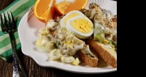 Asparagus Casserole with Hard-Boiled Eggs