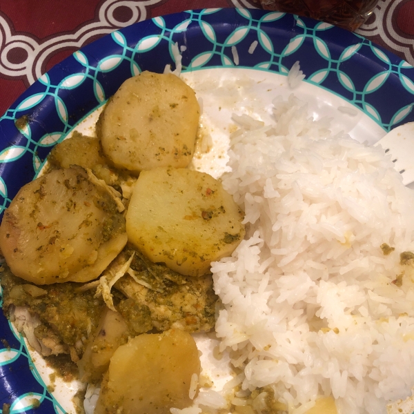 Pollo (Chicken) Fricassee from Puerto Rico
