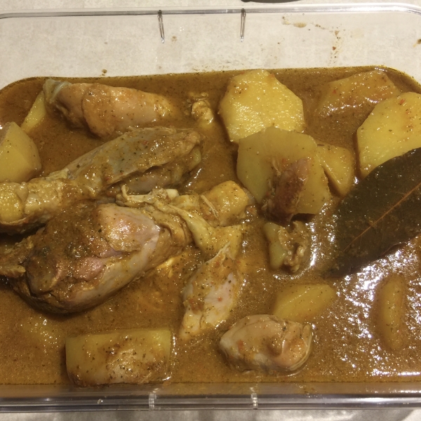 Pollo (Chicken) Fricassee from Puerto Rico