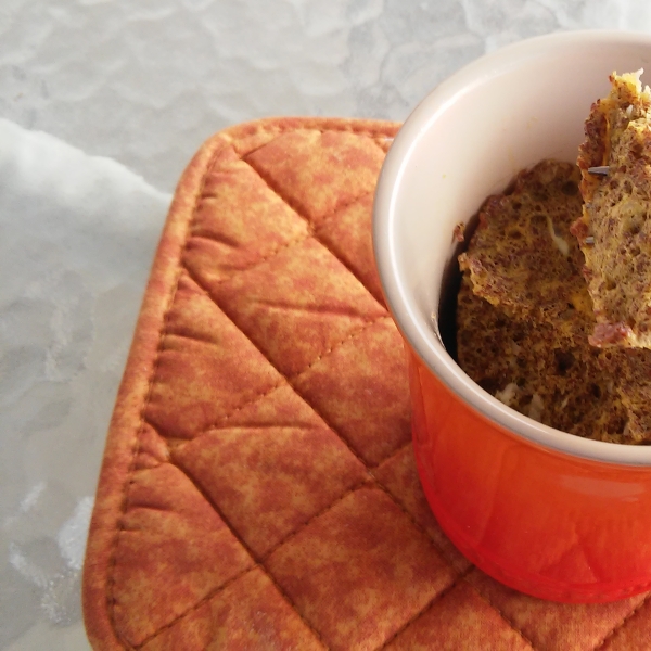 Low-Carb Coconut Flax Mug Muffins