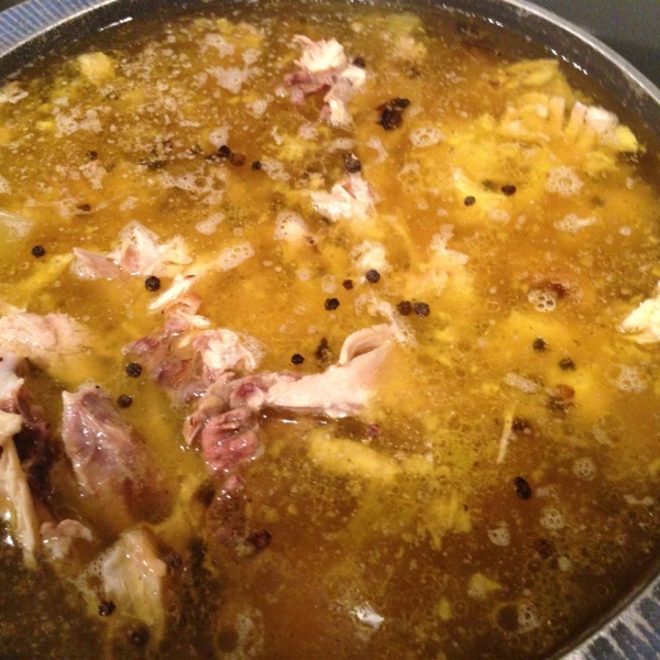 Roasted Chicken Broth