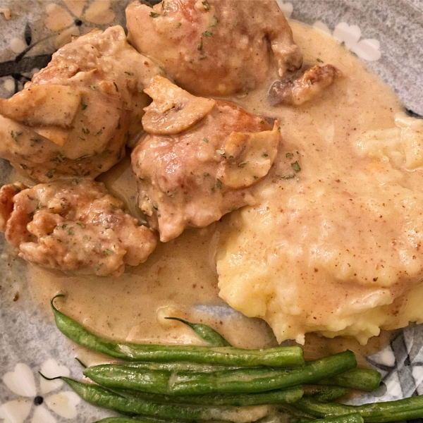 Petite Blanquette de Poulet a l'Estragon (Tarragon Chicken)