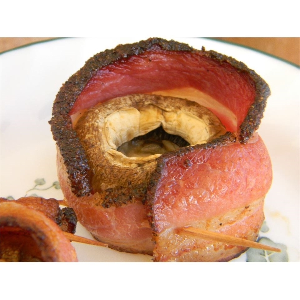 Bacon Wrapped Mushrooms