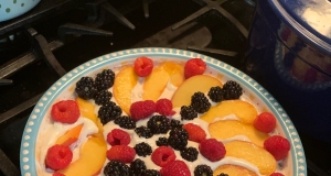 Fruit Pizza with Marshmallow Fluff