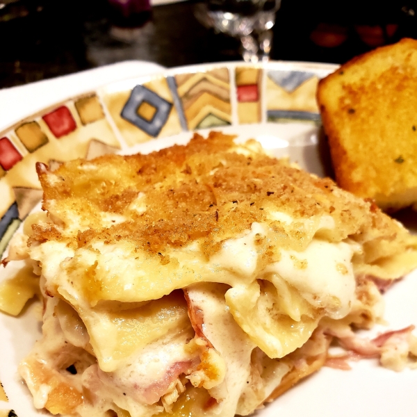 Chicken Cordon Bleu Lasagna