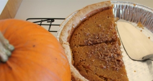 Pumpkin Toffee Pie