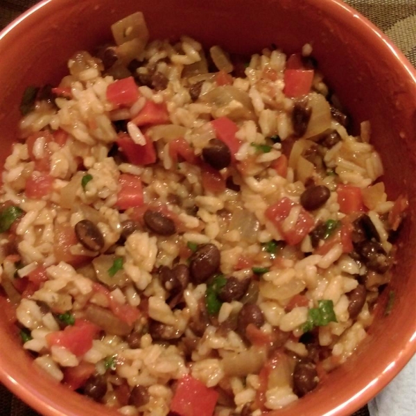 Texi-Fied Black Beans and Brown Rice