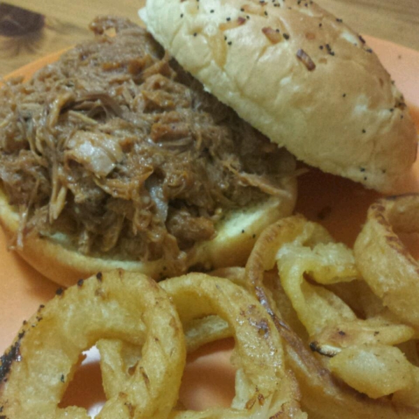 Slow Cooker Pulled Pork with Orange Juice