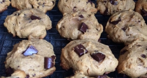 Egg Free Chocolate Chip Pumpkin Cookies