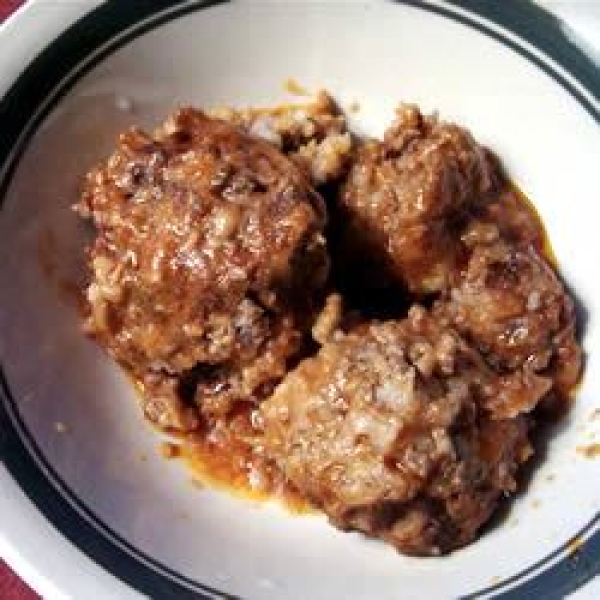 Hedgehog Meatballs