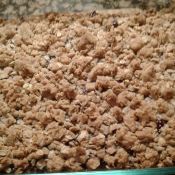 Oatmeal Jam Squares