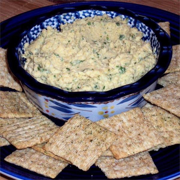 Yummy Cilantro-Jalapeno Hummus