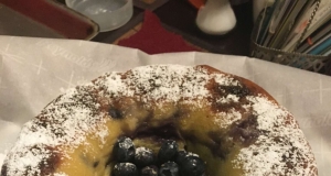 Ricotta Pound Cake with Lemon and Blueberries