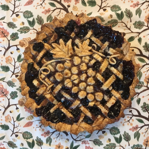 Concord Grape Pie