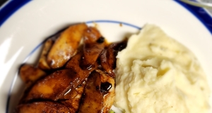 Caramel Apple Pork Chops