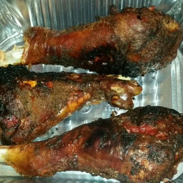Grilled Turkey Legs
