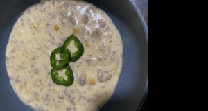 Texas Corn Chowder with Venison