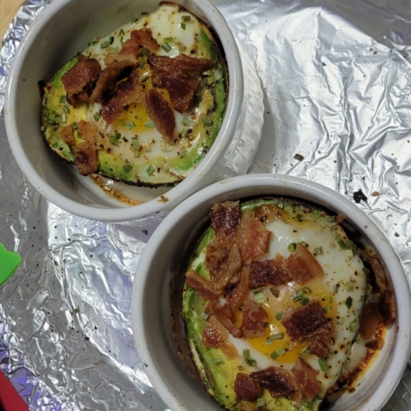 Avocado Baked Eggs
