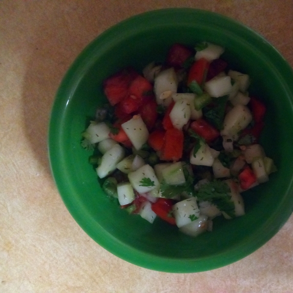 Cool Cucumber Salsa