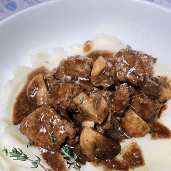 Instant Pot® Beef-Mushroom Stew